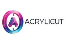 Acrylicut לוגו